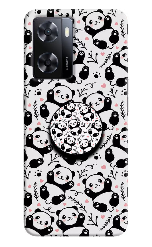Cute Panda Oppo A57 2022 Pop Case by Casekaro