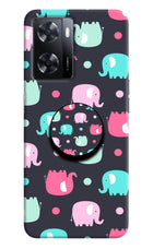 Baby Elephants Oppo A57 2022 Pop Case by Casekaro