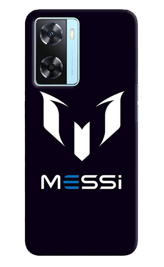 Messi Logo Oppo A77 2022 Back Cover
