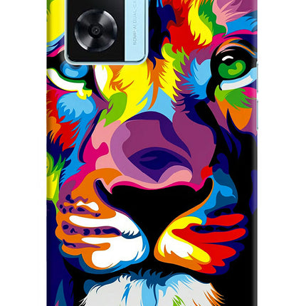 Lion Oppo A77 2022 Back Cover
