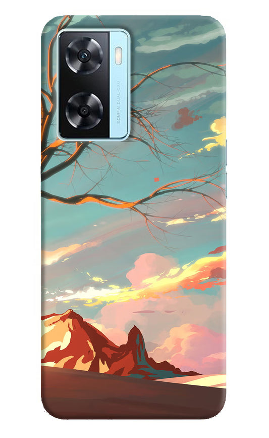 Scenery Oppo A77 2022 Back Cover