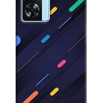 Abstract Design Oppo A77 2022 Back Cover