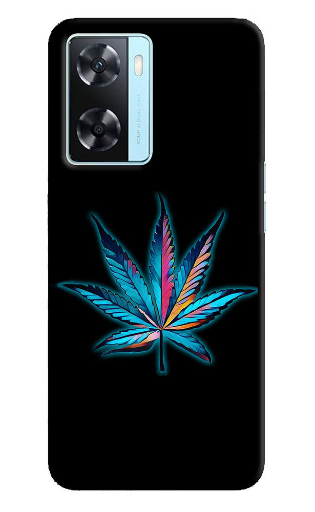 Weed Oppo A77 2022 Back Cover