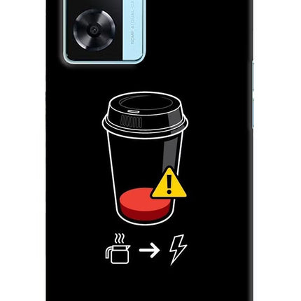 Coffee Oppo A77 2022 Back Cover
