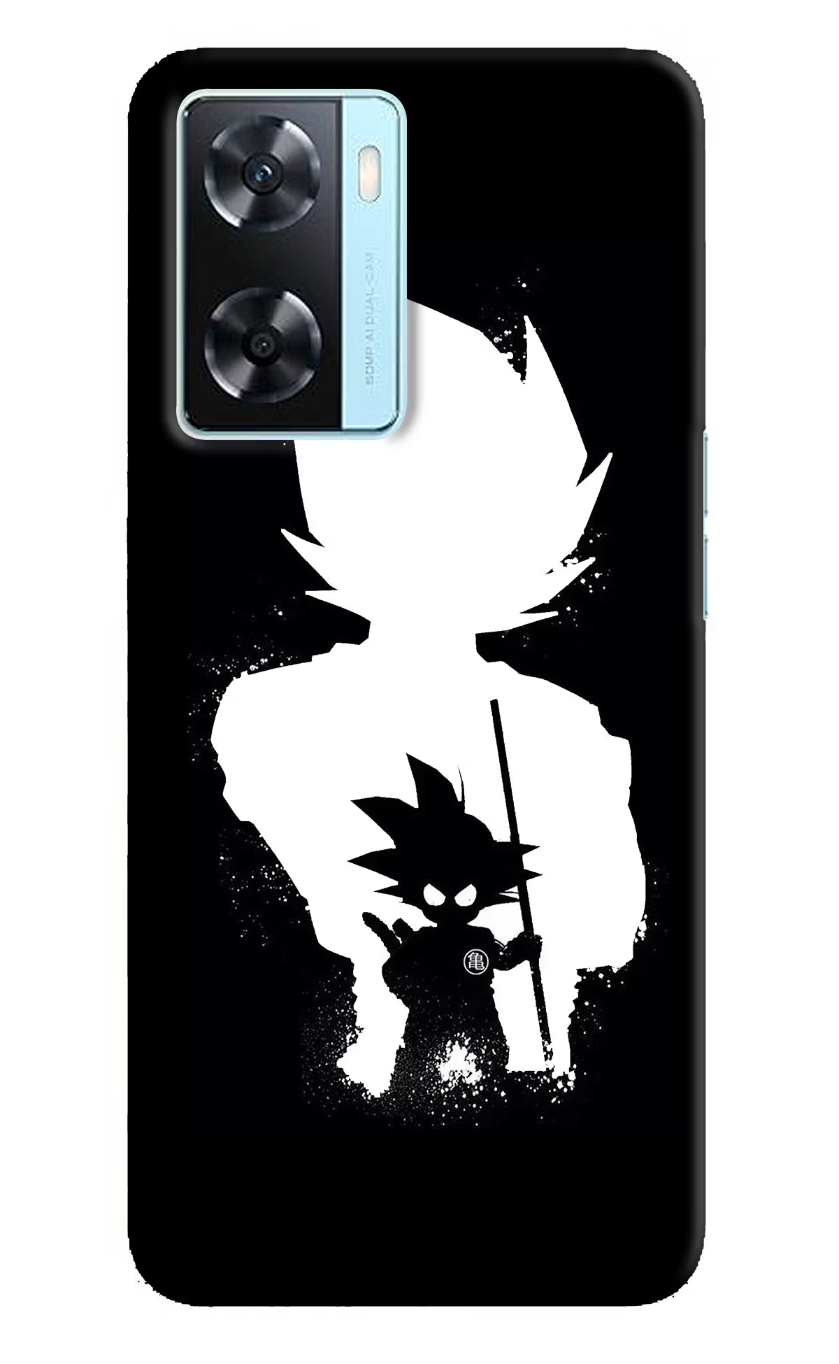 Goku Shadow Oppo A77 2022 Back Cover