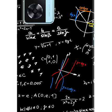 Mathematics Formula Oppo A77 2022 Back Cover