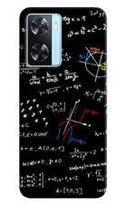 Mathematics Formula Oppo A77 2022 Back Cover