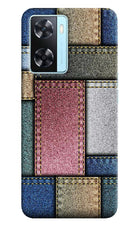 Multicolor Jeans Oppo A77 2022 Back Cover