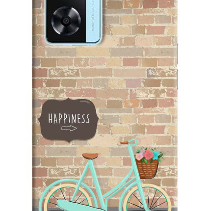 Happiness Artwork Oppo A77 2022 Back Cover