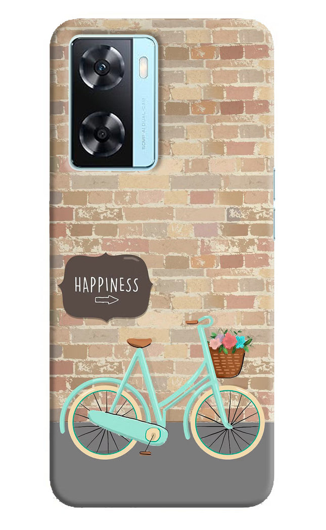 Happiness Artwork Oppo A77 2022 Back Cover