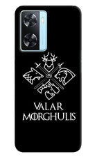 Valar Morghulis | Game Of Thrones Oppo A77 2022 Back Cover