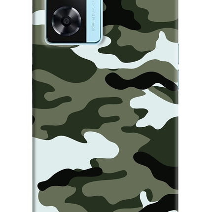 Camouflage Oppo A77 2022 Back Cover