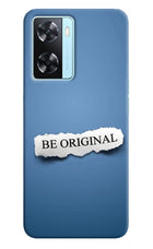 Be Original Oppo A77 2022 Back Cover