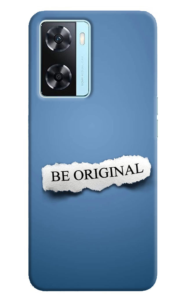 Be Original Oppo A77 2022 Back Cover