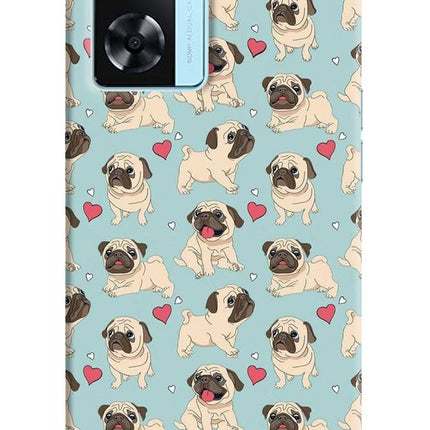 Pug Dog Oppo A77 2022 Back Cover