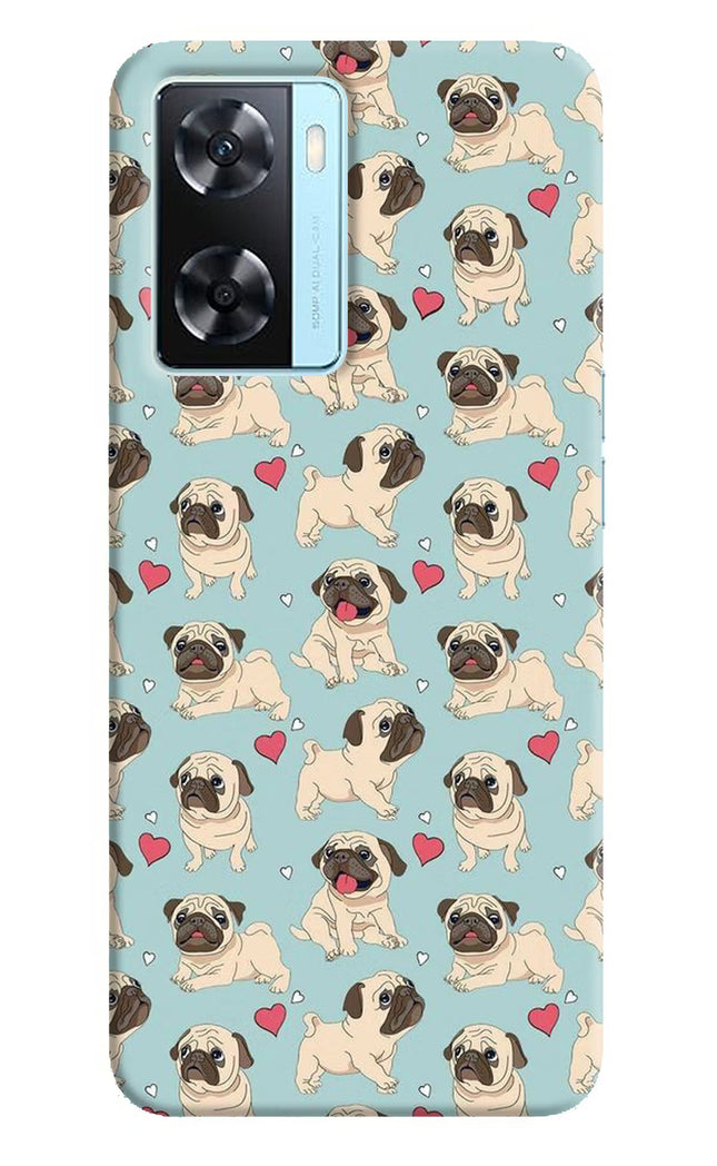 Pug Dog Oppo A77 2022 Back Cover