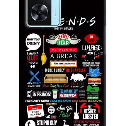 FRIENDS Oppo A77 2022 Back Cover