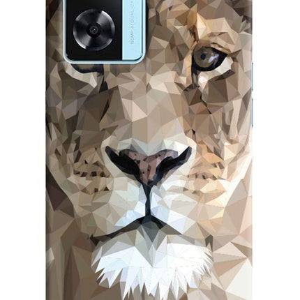 Lion Art Oppo A77 2022 Back Cover