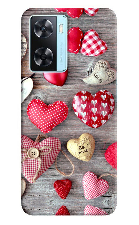 Love Wallpaper Oppo A77 2022 Back Cover