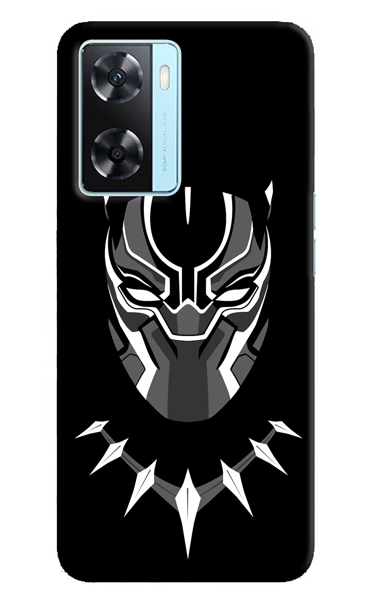 Black Panther Oppo A77 2022 Back Cover