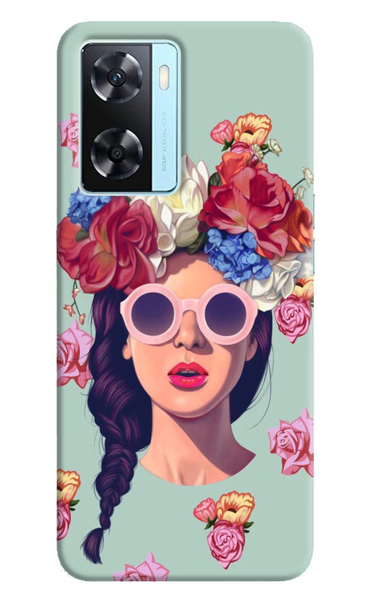 Pretty Girl Oppo A77 2022 Back Cover