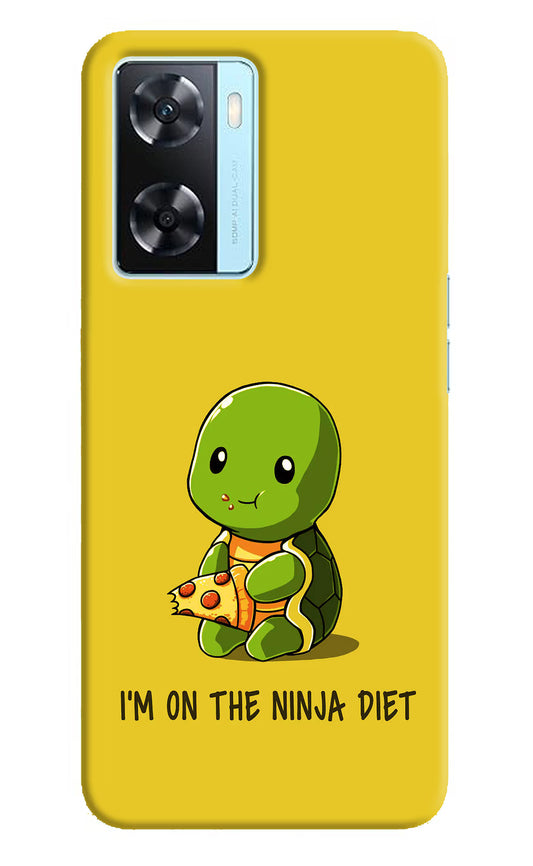 I'm on Ninja Diet Oppo A77 2022 Back Cover