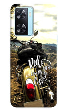 Ride More Worry Less Oppo A77 2022 Back Cover