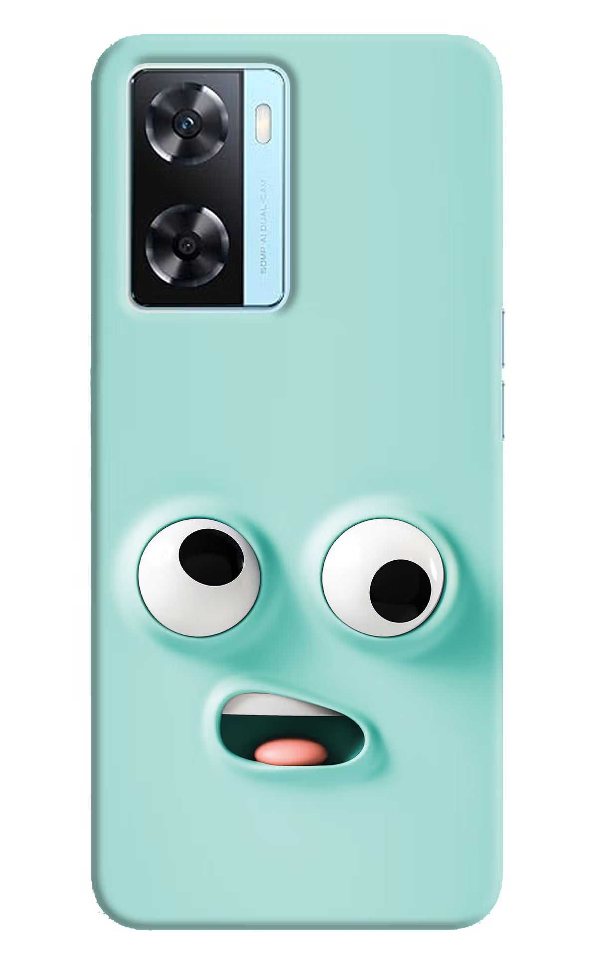 Funny Cartoon Oppo A77 2022 Back Cover