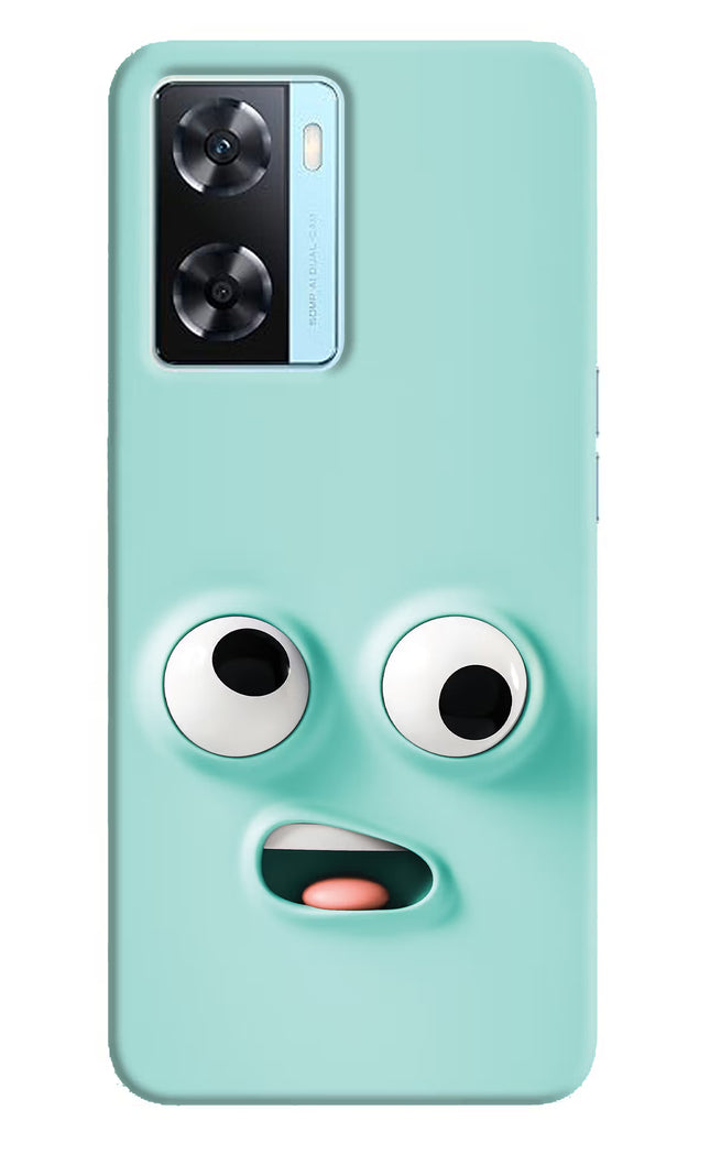 Funny Cartoon Oppo A77 2022 Back Cover