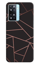 Geometric Pattern Oppo A77 2022 Back Cover