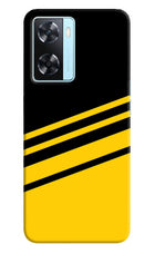 Yellow Shades Oppo A77 2022 Back Cover