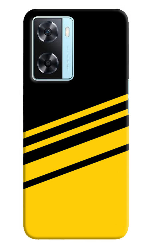 Yellow Shades Oppo A77 2022 Back Cover