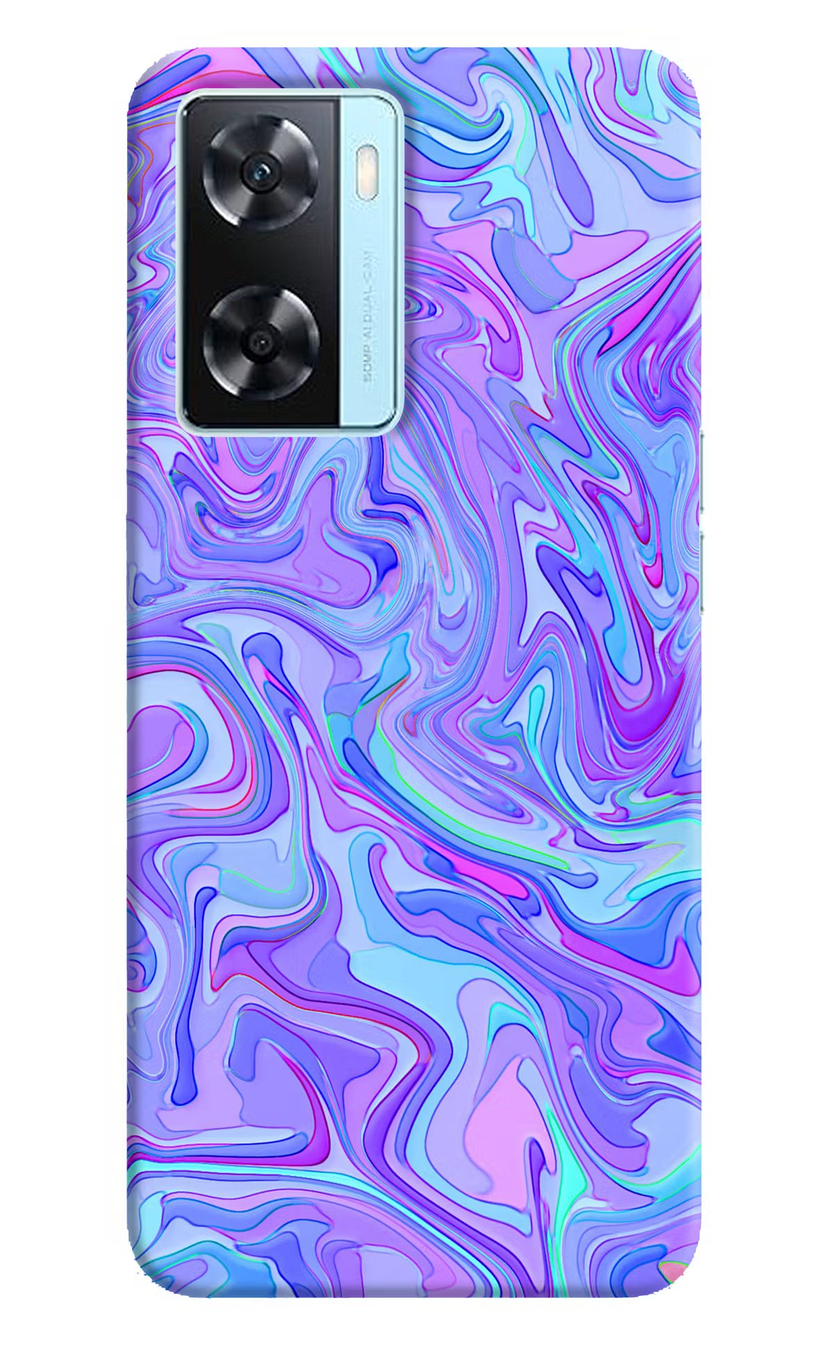 Glitter Oppo A77 2022 Back Cover