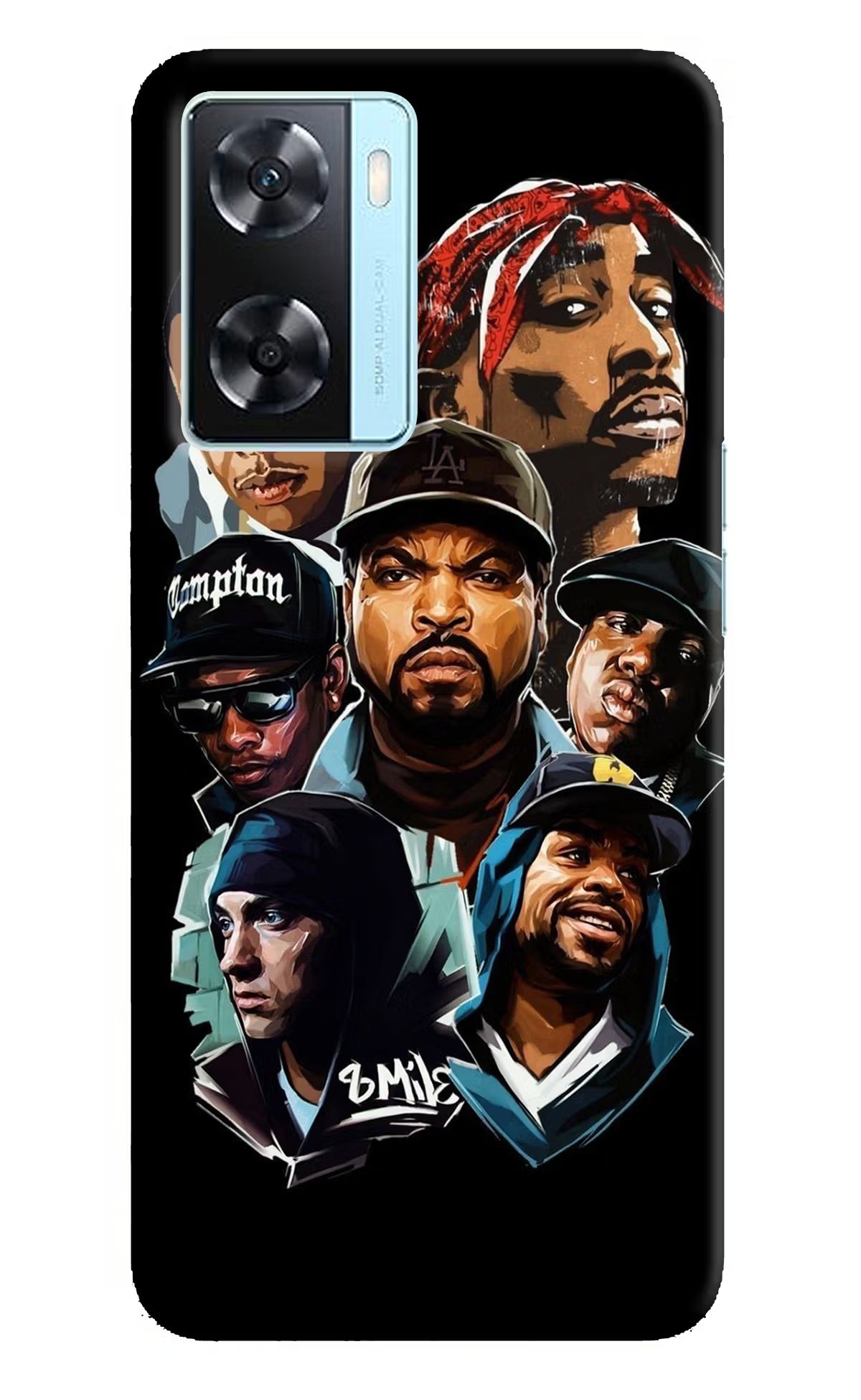 Rappers Oppo A77 2022 Back Cover