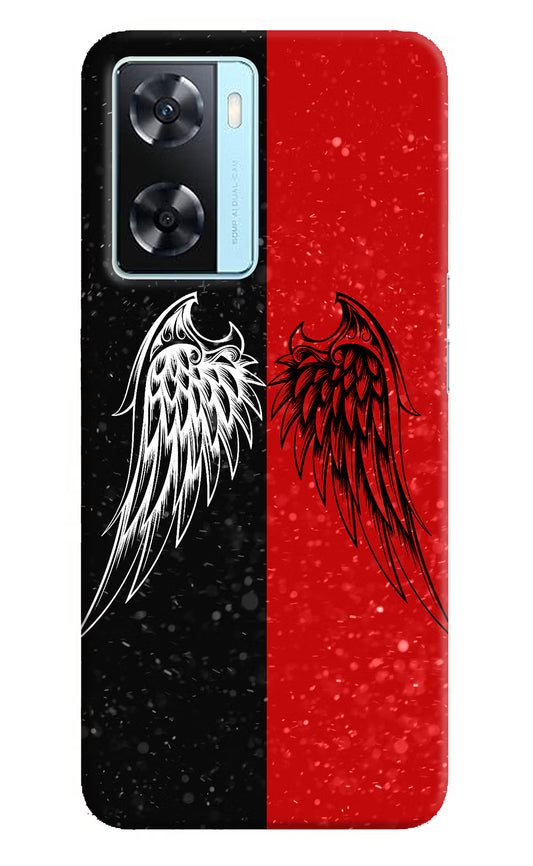 Wings Oppo A77 2022 Back Cover