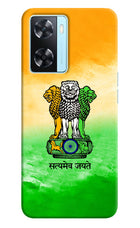 Satyamev Jayate Flag Oppo A77 2022 Back Cover