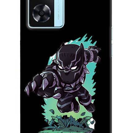 Black Panther Oppo A77 2022 Back Cover