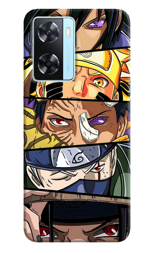 Naruto Character Oppo A77 2022 Back Cover