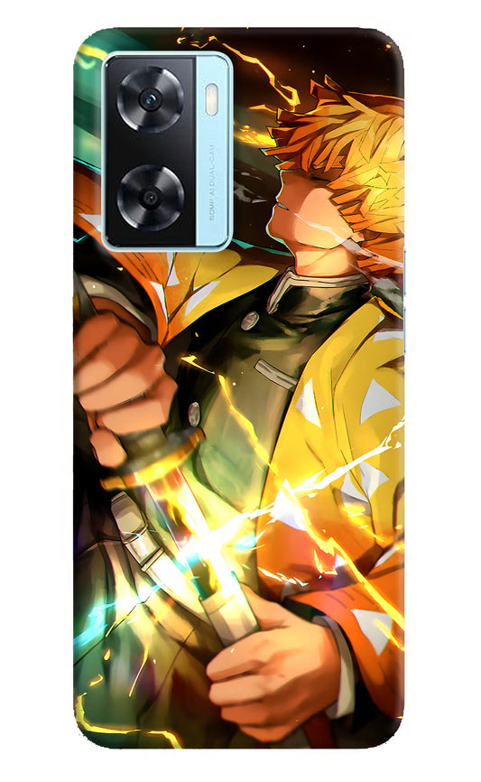 Demon Slayer Oppo A77 2022 Back Cover