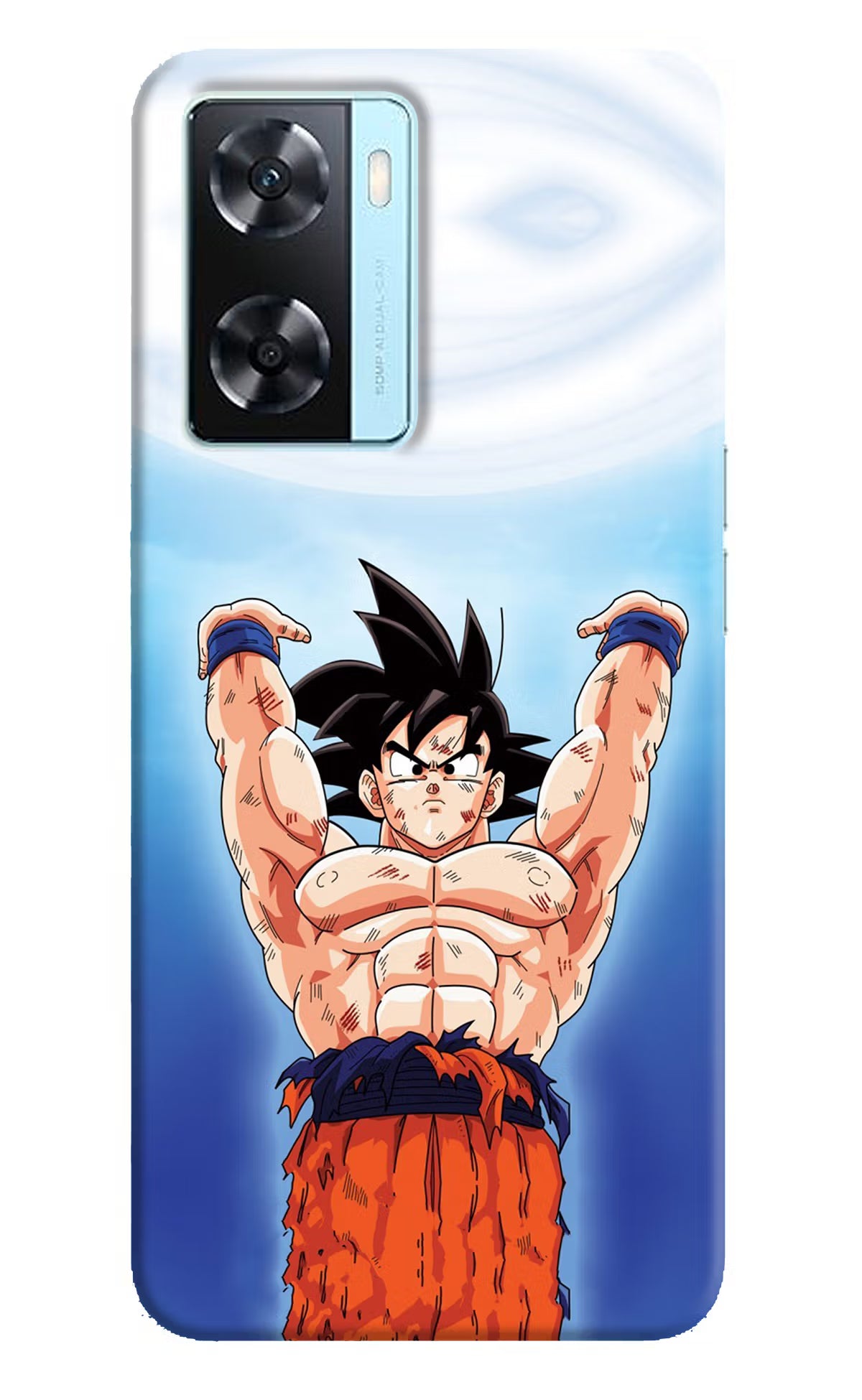 Goku Power Oppo A77 2022 Back Cover