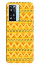 Tribal Pattern Oppo A77 2022 Back Cover