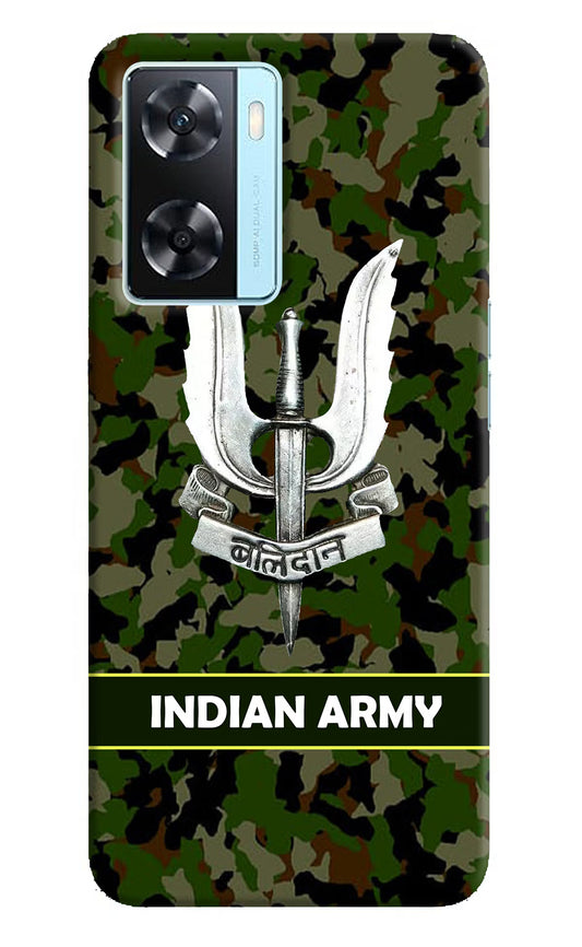 Balidan Indian Logo Oppo A77 2022 Back Cover