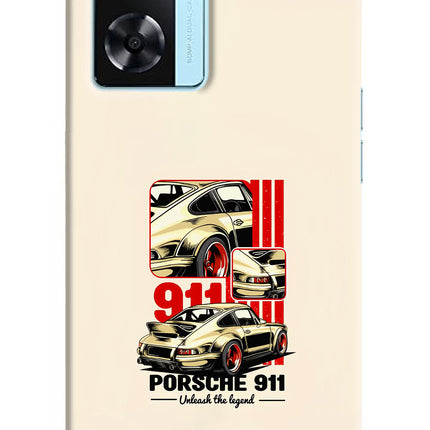 Classic Porsche 911 Oppo A77 2022 Back Cover