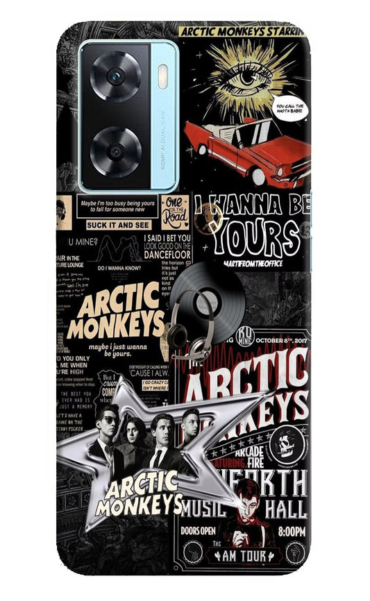 Arctic Monkeys Oppo A77 2022 Back Cover
