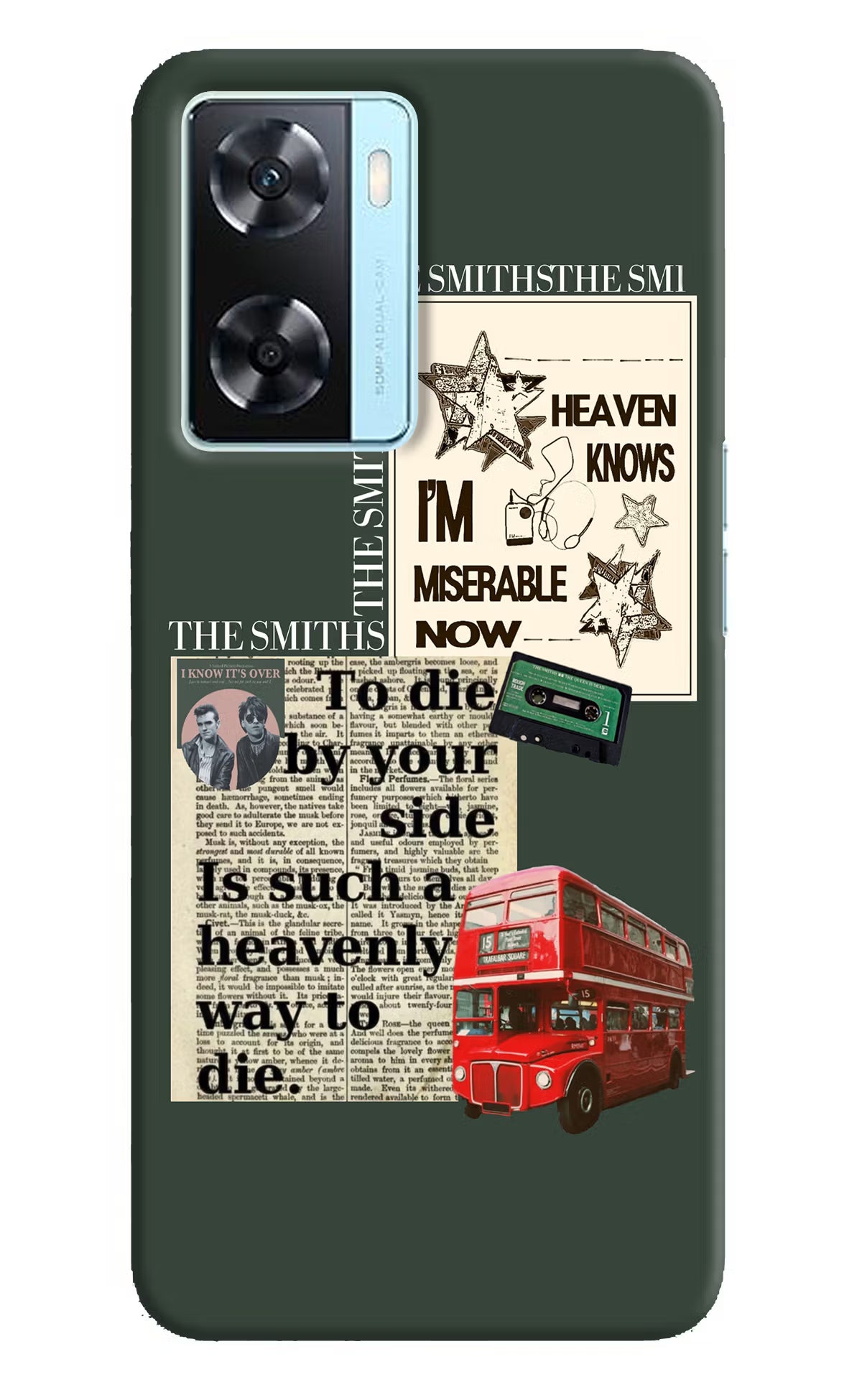 The Smiths Oppo A77 2022 Back Cover