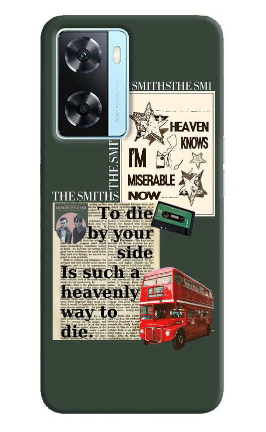 The Smiths Oppo A77 2022 Back Cover