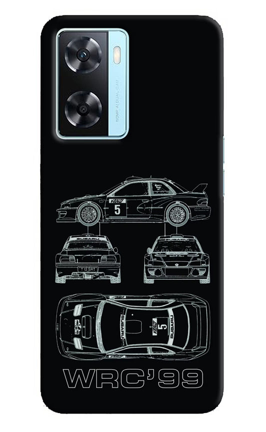 WRC'99 Oppo A77 2022 Back Cover