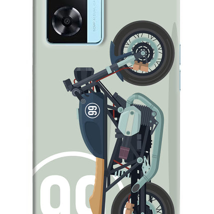 Classic Cafe Racer 99 Oppo A77 2022 Back Cover