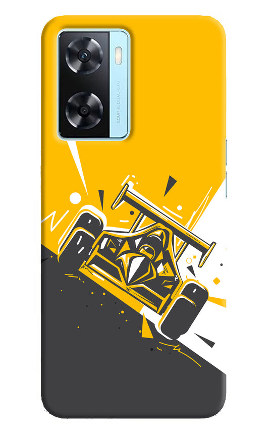 Track King Oppo A77 2022 Back Cover