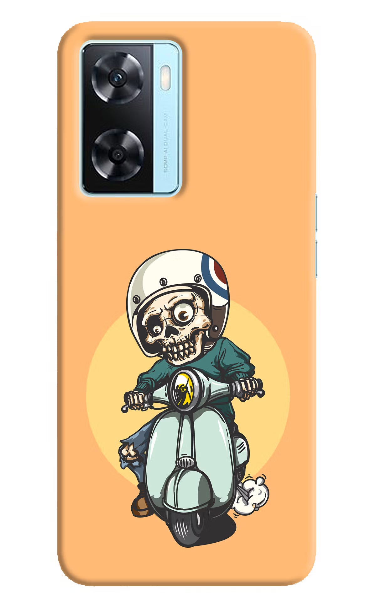 Undead Biker Oppo A77 2022 Back Cover